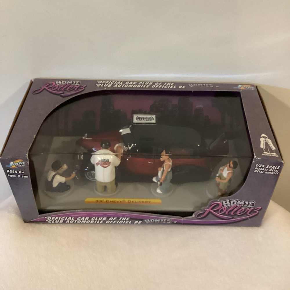 Homies Rollers 1939 Chevy Diecast Model